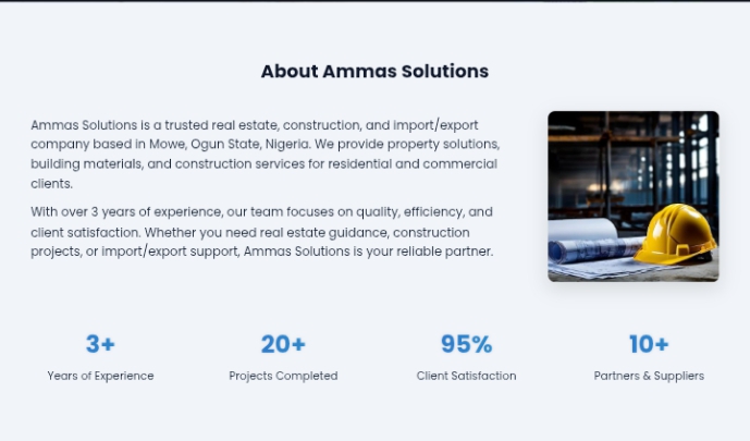 Ammas Solutions Screenshot