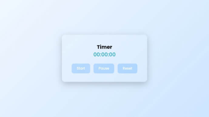 Digital Clock App Screenshot